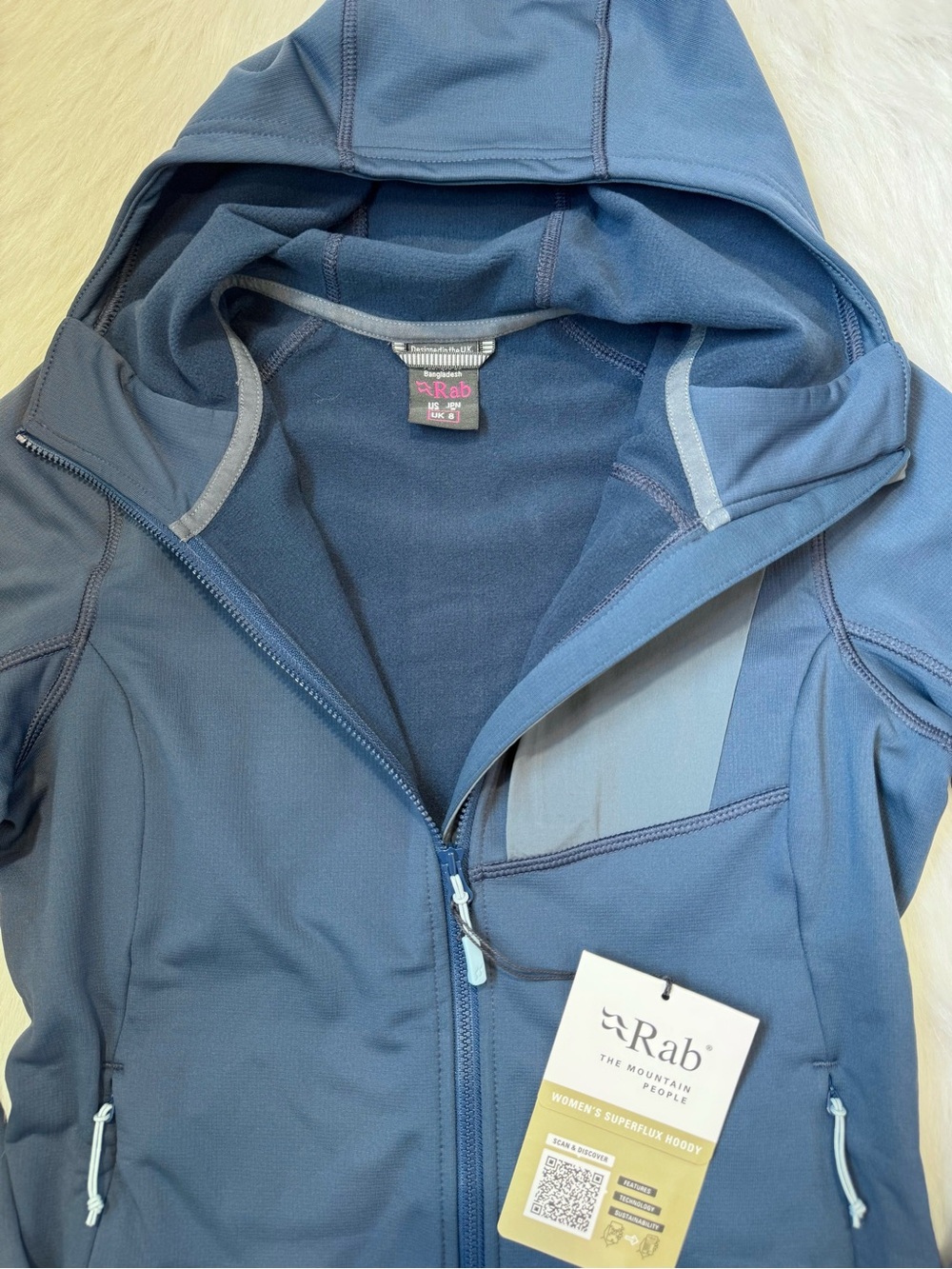 NWT Rab Superflux Hooded Jacket 💙 - Picture 4 of 7